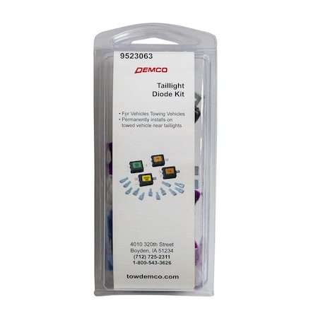 Demco DIODE KIT - 4 DIODES 12 FEMALE TERMINALS 9523063